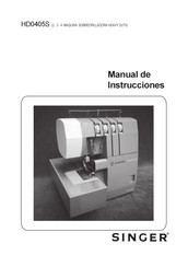 Singer HD0405S Manual De Instrucciones