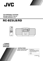 JVC RC-BZ5LB Manual De Instrucciones