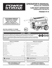 Power Stroke PS906811P-H Manual Del Operador