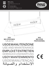 MO-EL 372L MO-STICK INOX Uso Y Mantenimiento