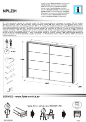 Forte NPLZ01 Instrucciones De Montaje