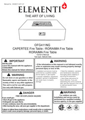 ELEMENTI OFG411NG Manual Del Propietário