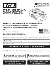 Ryobi P114 Manual Del Operador