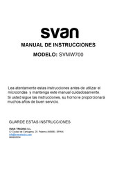 Svan SVMW700 Manual De Instrucciones