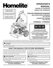 Homelite UT80953A Manual Del Operador