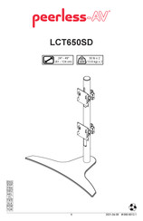 peerless-AV LCT650SD Manual De Instrucciones