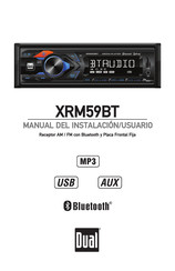 Dual XRM59BT Manual Del Instalación/Usuario