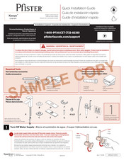 Pfister Kenzo LG42-DF1 Guía De Instalación Rápida