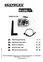 Multiplex HFMG2 M-LINK Manual De Instrucciones