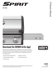 Weber Spirit SP-335 Manual Del Propietário