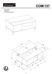 finori COM/137 Instrucciones De Montaje