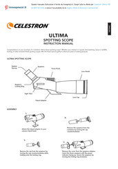 Celestron Ultima 22-66X100 Diritto Manual De Instrucciones