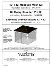 Yardistry YM12810 Instrucciones De Instalación