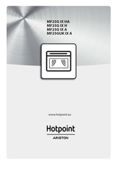 Hotpoint Ariston MF25G IX HA Manual Del Usuario