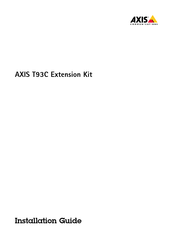 Axis Communications T93C Guia De Instalacion