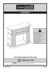 Twin-Star International Classic Flame 23MM2825 Instrucciones De Montaje