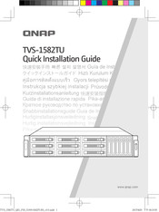 QNAP TVS-1582TU Guía De Instalación Rápida