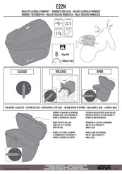 GIVI E22N Instrucciones De Montaje