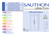 SAUTHON selection PURE SILEX TQ191A Folleto Técnico