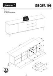 finori GBG57/196 Manual Del Usuario