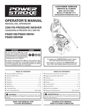 Power Stroke PS80519BVN Manual Del Operador