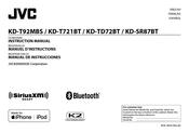 JVC KD-T92MBS Manual De Instrucciones