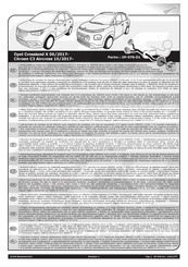 ECS Electronics OP-076-D1 Instrucciones De Montaje