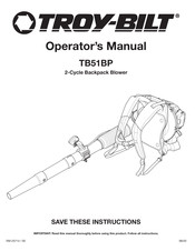 Troy-Bilt TB51BP Manual Del Operador