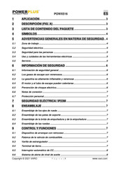 Powerplus POWX516 Manual De Instrucciones