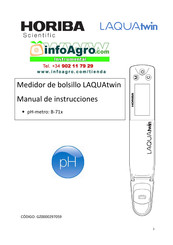 Horiba Scientific LAQUAtwin B-71 Serie Manual De Instrucciones