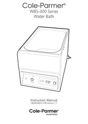 Cole-Parmer essentials WBS-300 Serie Manual De Instrucciones