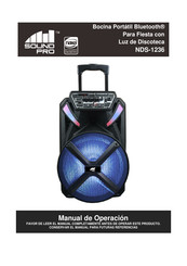 Sound Pro NDS-1236 Manual De Operación