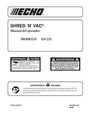 Echo SHRED 'N' VAC ES-211 Manual Del Operador