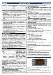 Emerson Dixell XR75CX Instrucciones De Manejo