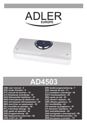 Adler europe AD4503 Manual De Uso