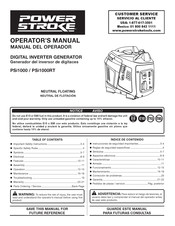 Power Stroke PSi1000RT Manual Del Operador