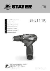 stayer BHL111K Manual De Instrucciones
