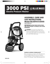 BLUE MAXX 3000 Instrucciones De Montaje, Cuidado Y Uso