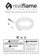 RealFlame C11842LP Treviso Square Manual De Instrucciones