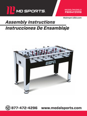 MD SPORTS FS054Y21018 Instrucciones De Ensamblaje