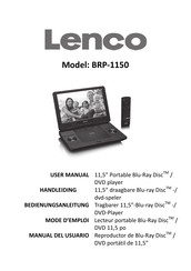 Lenco BRP-1150BK Manual Del Usuario
