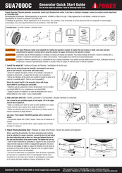 A-iPower SUA7000C Guia De Inicio Rapido