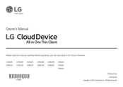 LG CloudDevice 34CN650I Manual Del Propietário