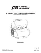 Campbell Hausfeld DC02001 Manual De Instrucciones Y Lista De Piezas