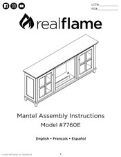 RealFlame 7760E Instrucciones De Montaje