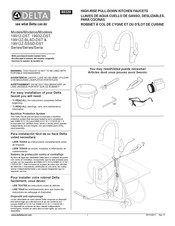 Delta 19912Z-SSSD-DST Serie Manual De Instrucciones