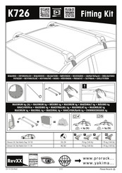 Yakima K726 Manual De Instrucciones