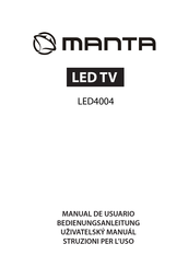 Manta LED4004 Manual De Usuario