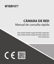 Wisenet PND-A6081RF Manual De Consulta Rápida