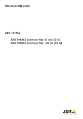 Axis Communications T91A52 Guia De Instalacion